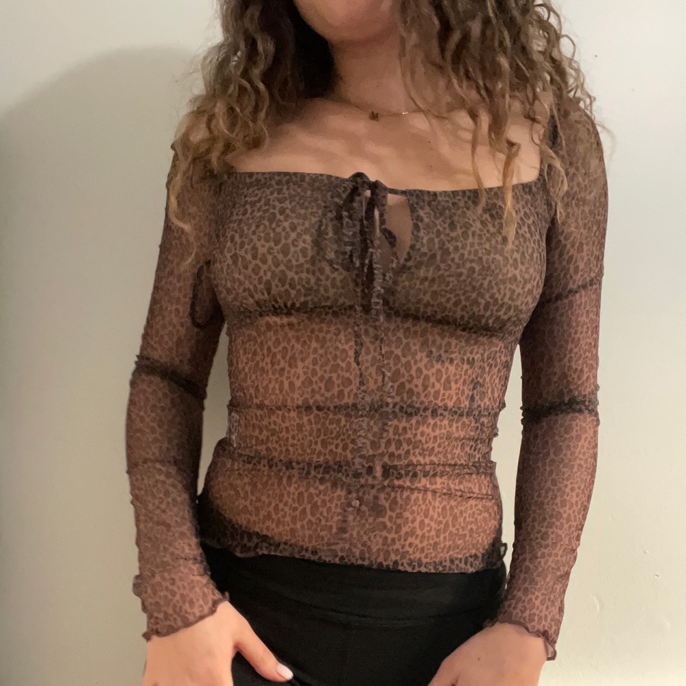 Cheetah Top (Shein)